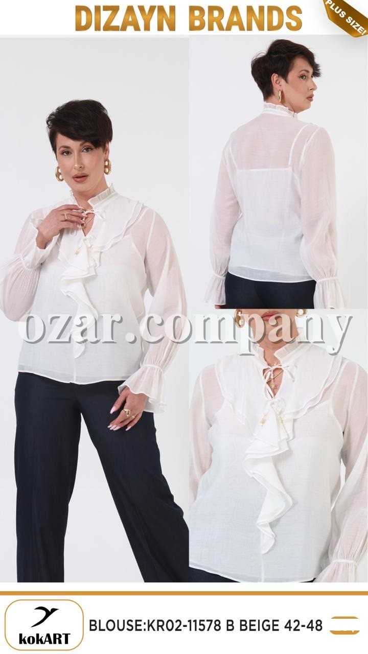 Женская Блуза Dizayn (Большие размеры)