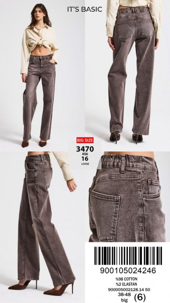 Женские Джинсы ITS Basic (Большие размеры) 