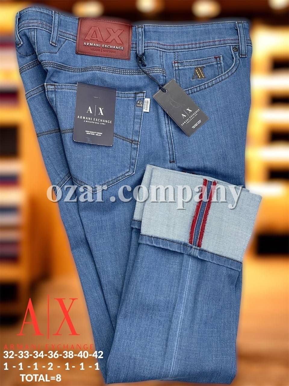 Мужские Джинсы Armani Exchange