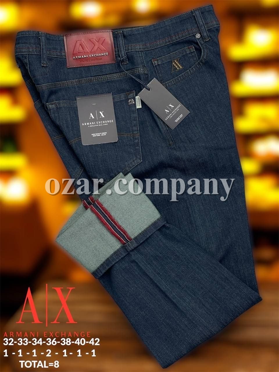 Мужские Джинсы Armani Exchange