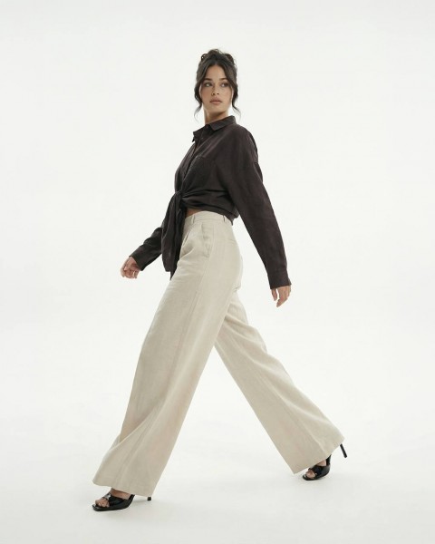 Женское Рубашка Fame