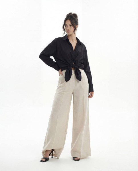 Женское Рубашка Fame