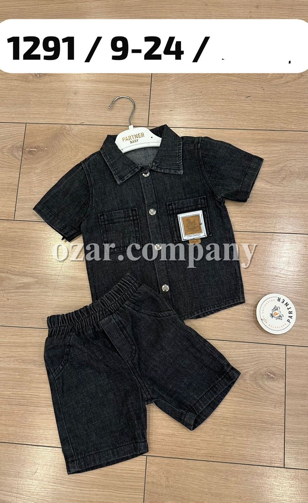 Джинсовый Костюм Для Мальчика Partner (9-12-18-24мес.)