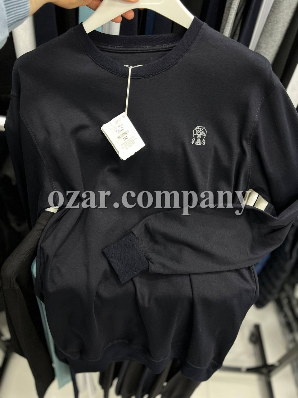 Мужская Футболка На Длинный Рукав 