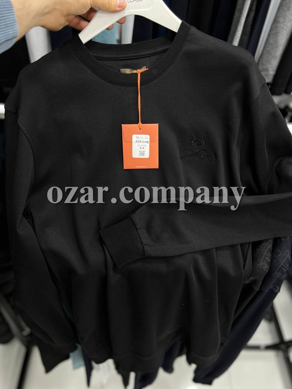 Мужская Футболка На Длинный Рукав Loro Piana