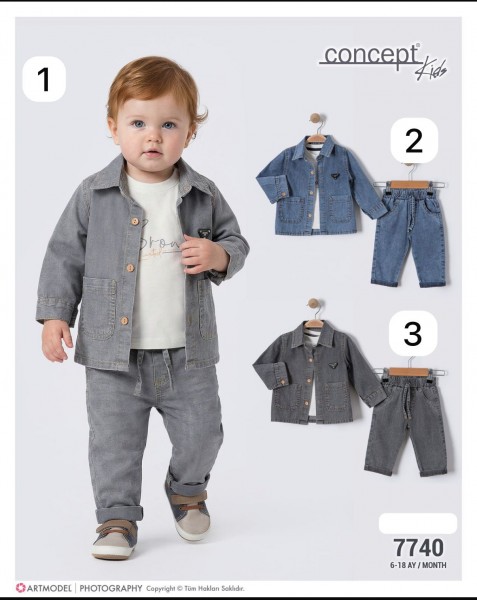 Костюм Тройка Для Мальчика Concept (6-9-12-18мес.)