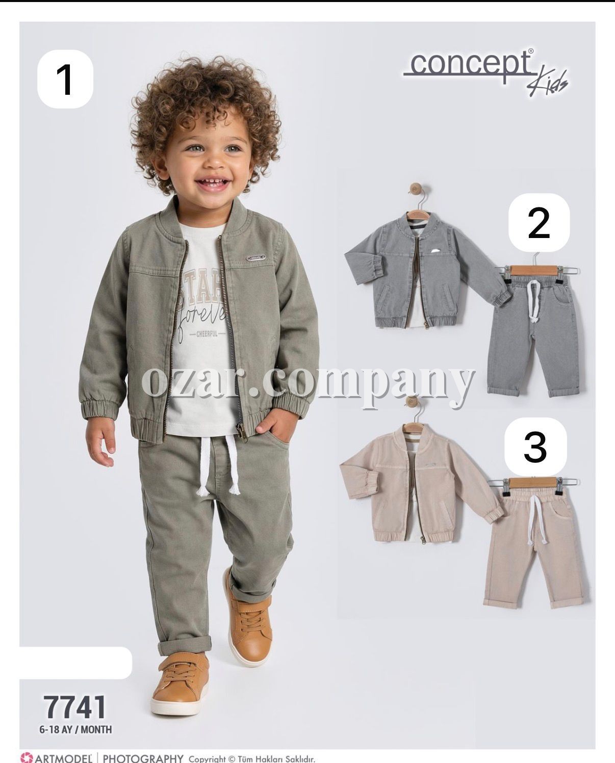Костюм Тройка Для Мальчика Concept (6-9-12-18мес.)