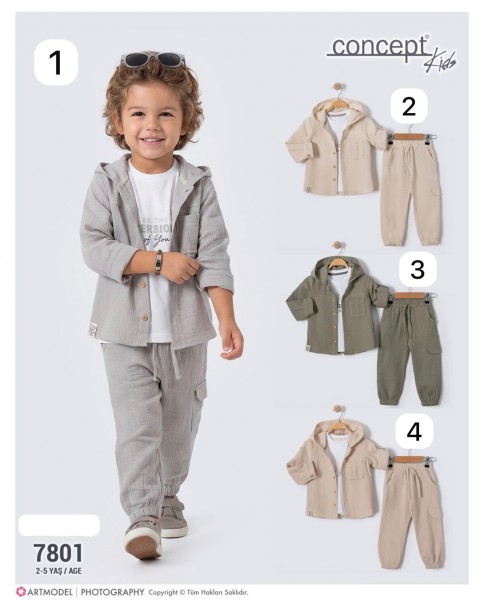 Костюм Тройка Для Мальчика Concept (2-3-4-5лет)