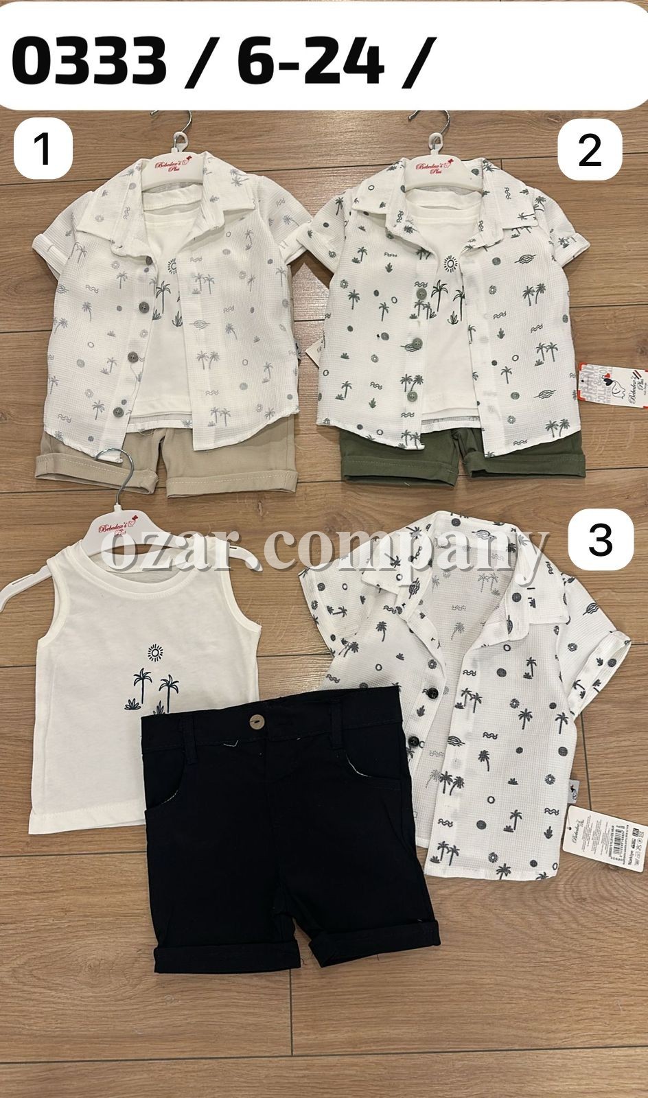 Костюм Тройка Для Мальчика Bebedexs (6-12-18-24мес.)