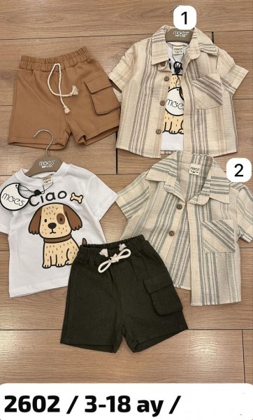 Костюм Тройка Для Мальчика Moes (3-6/6-9/9-12/12-18мес.)