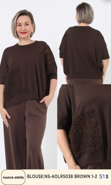 Женская Кофточка Dizayn (Большие размеры)