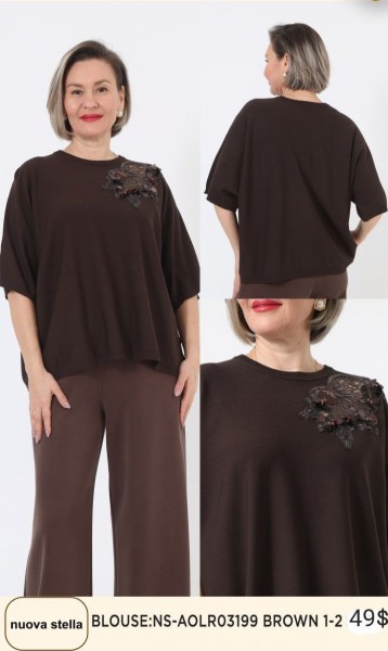 Женская Кофточка Dizayn (Большие размеры)