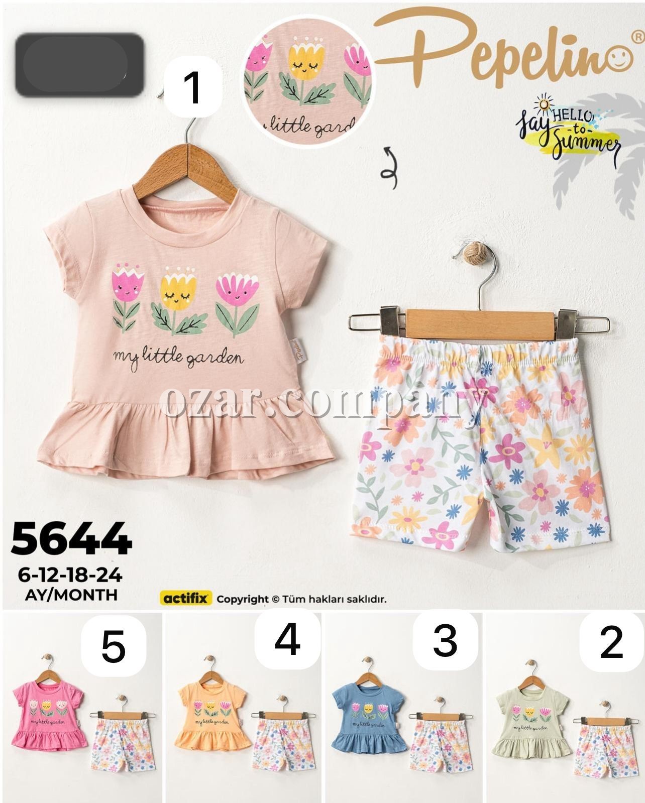 Костюм Для Девочки Pepelino (6-12-18-24мес.)