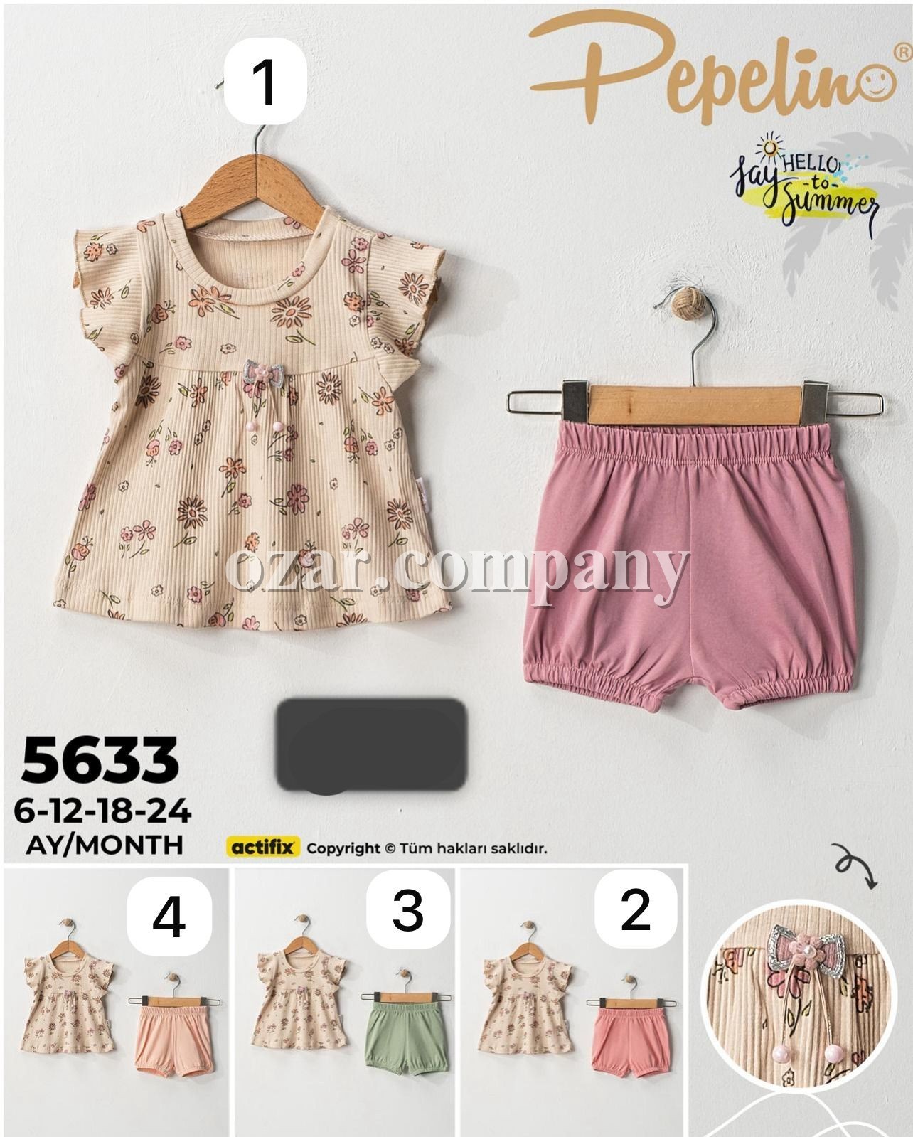 Костюм Для Девочки Pepelino (6-12-18-24мес.)