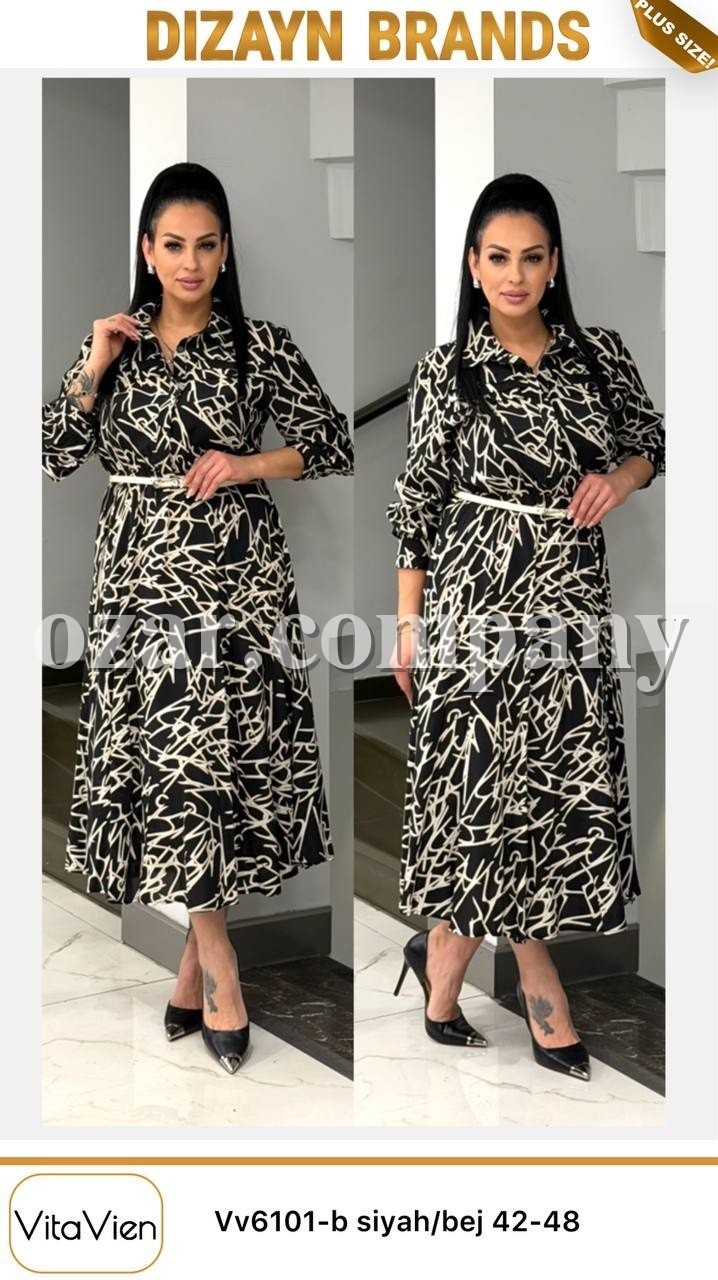 Женское Платье Dizayn (Большие размеры)