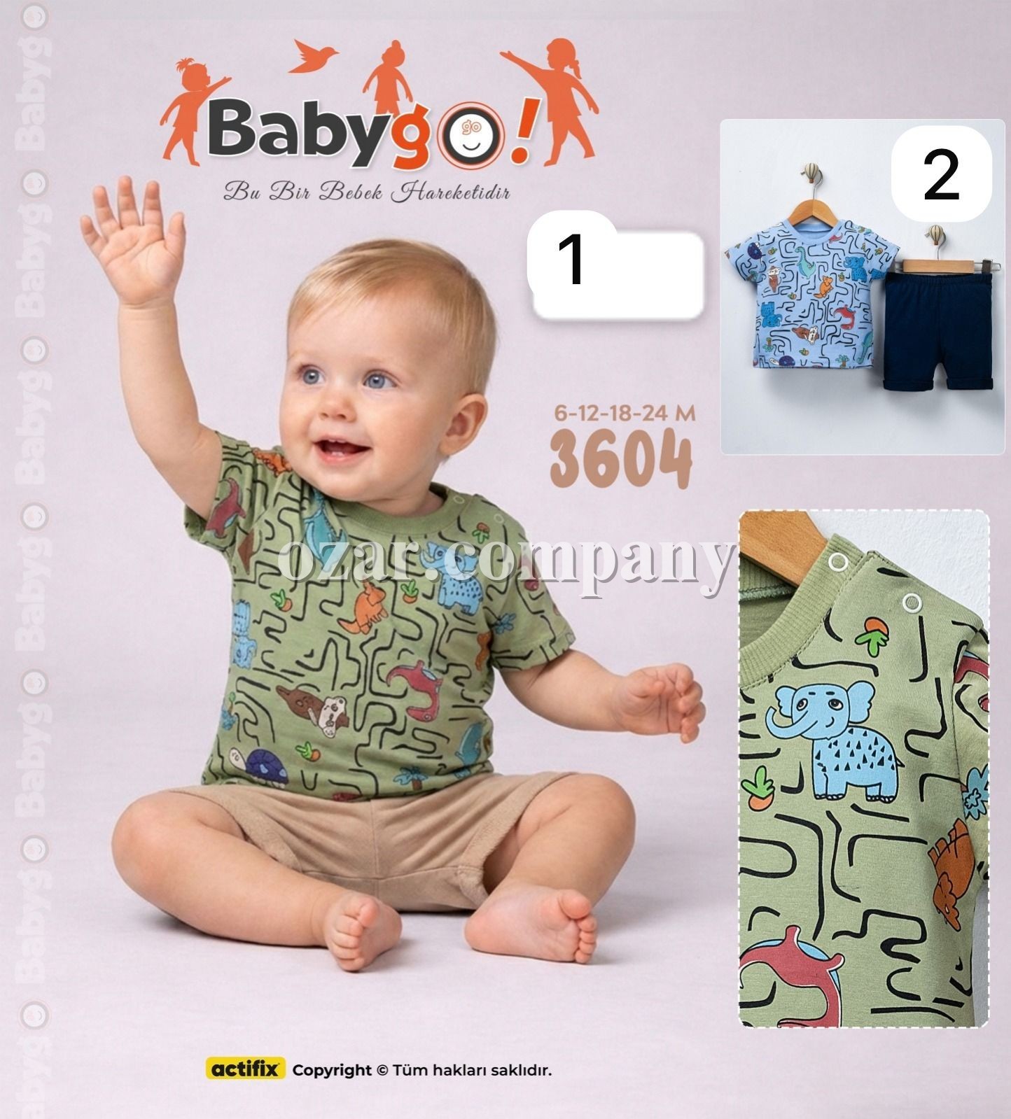 Костюм Для Мальчика Babygo (6-12-18-24мес.)