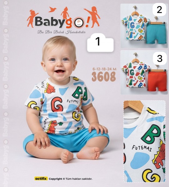 Костюм Для Мальчика Babygo (6-12-18-24мес.)