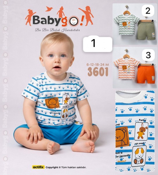Костюм Для Мальчика Babygo (6-12-18-24мес.)