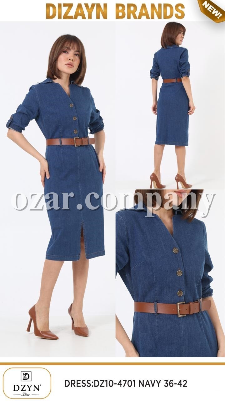 Женское Джинсовое Платье Dizayn  