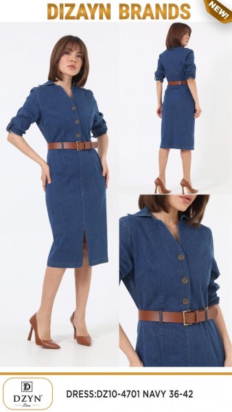 Женское Джинсовое Платье Dizayn  