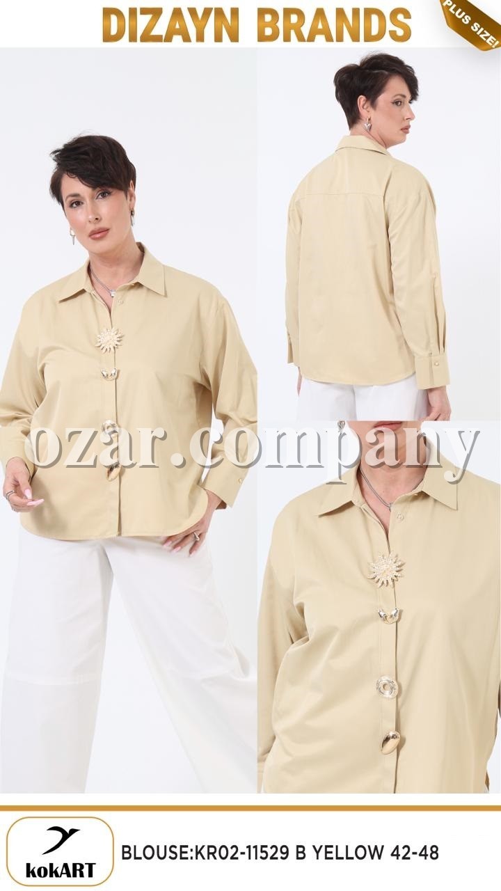 Женская Блуза Dizayn (Большие размеры)