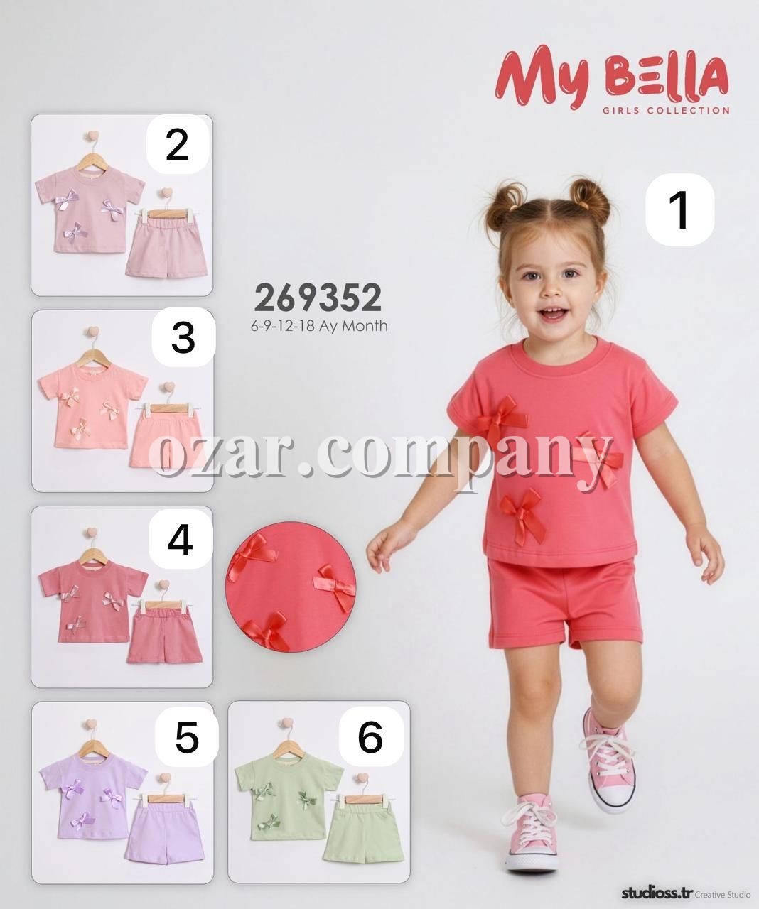 Костюм Для Девочки My Bella (6-9-12-18мес.)