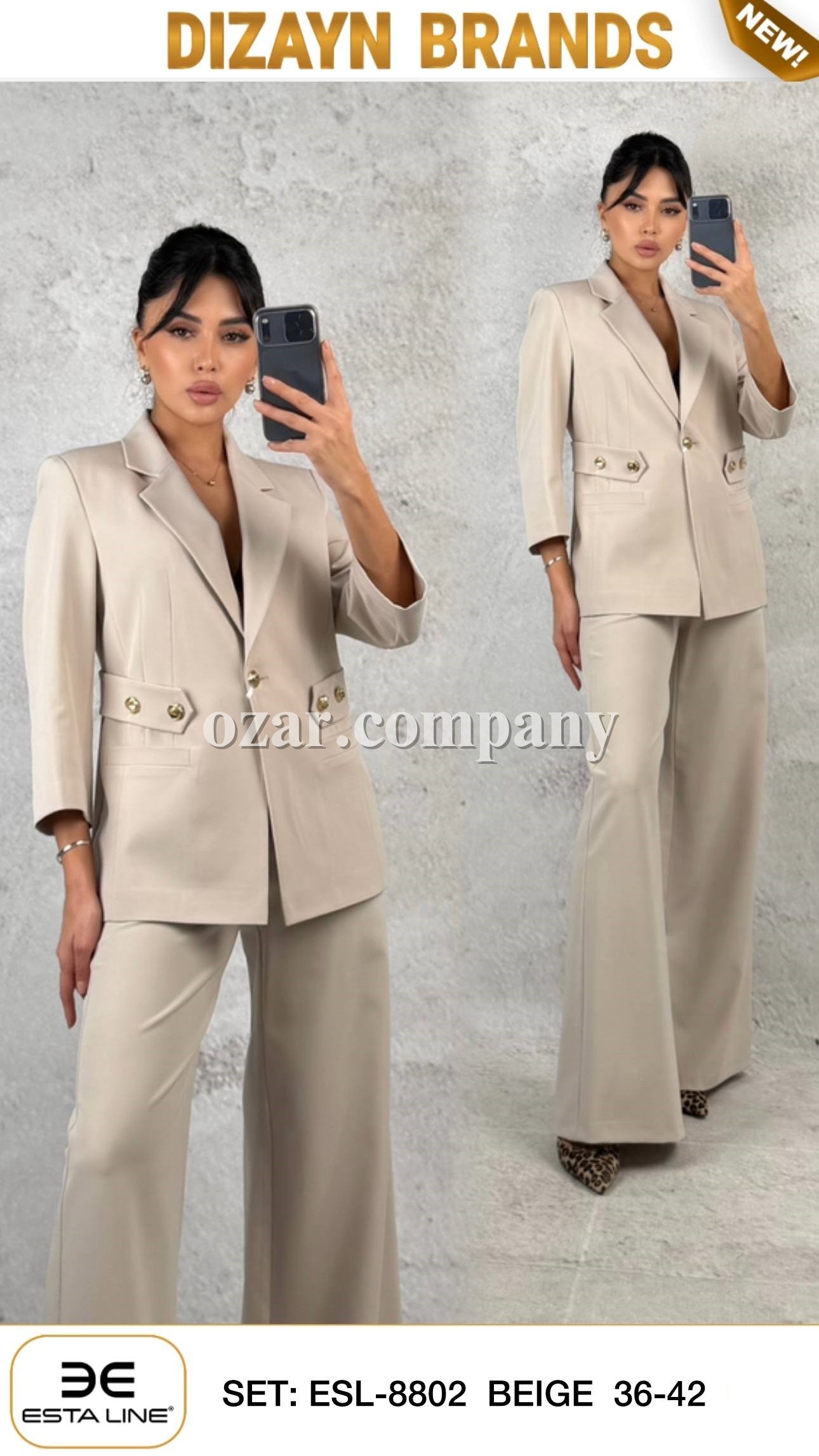 Женский Костюм Dizayn 