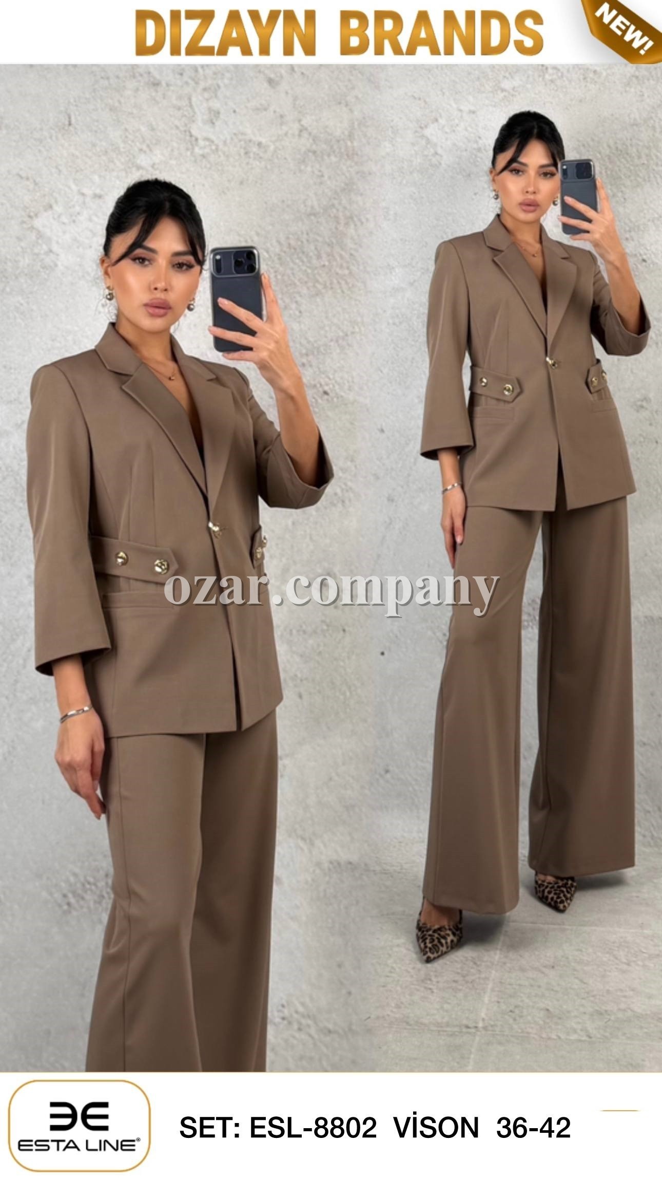 Женский Костюм Dizayn 