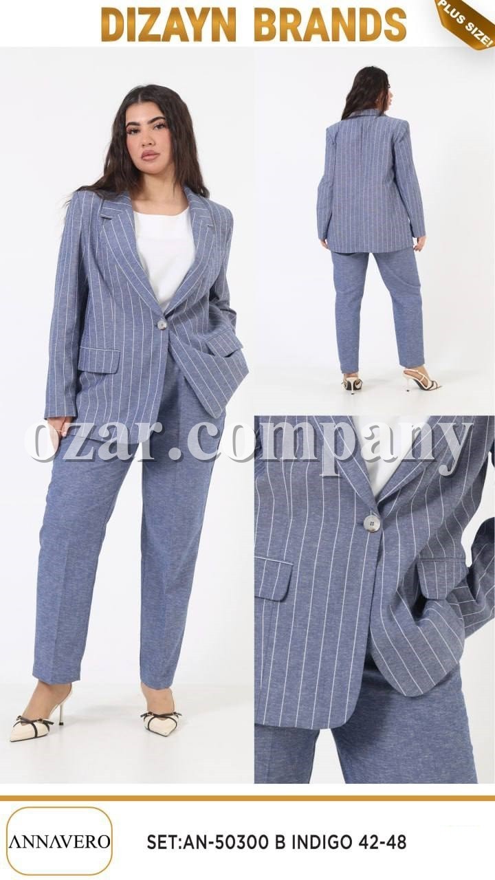 Женский Костюм Dizayn (Большие размеры)