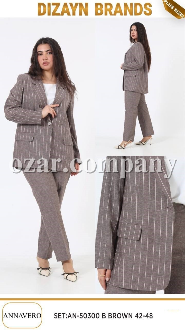 Женский Костюм Dizayn (Большие размеры)