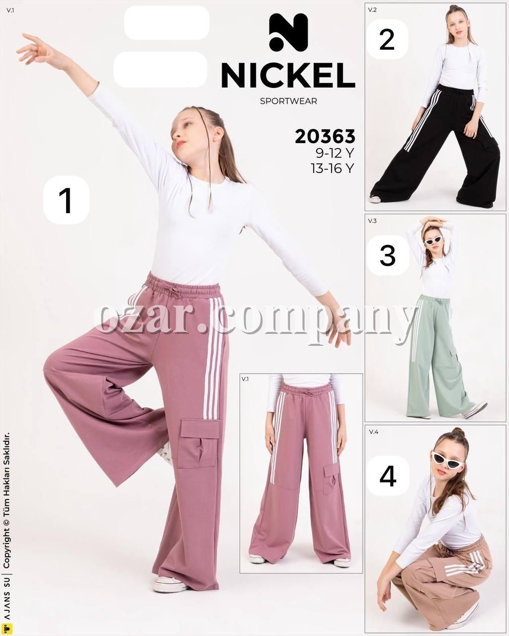 Штаны Для Девочки Nickel (9-10-11-12лет) 