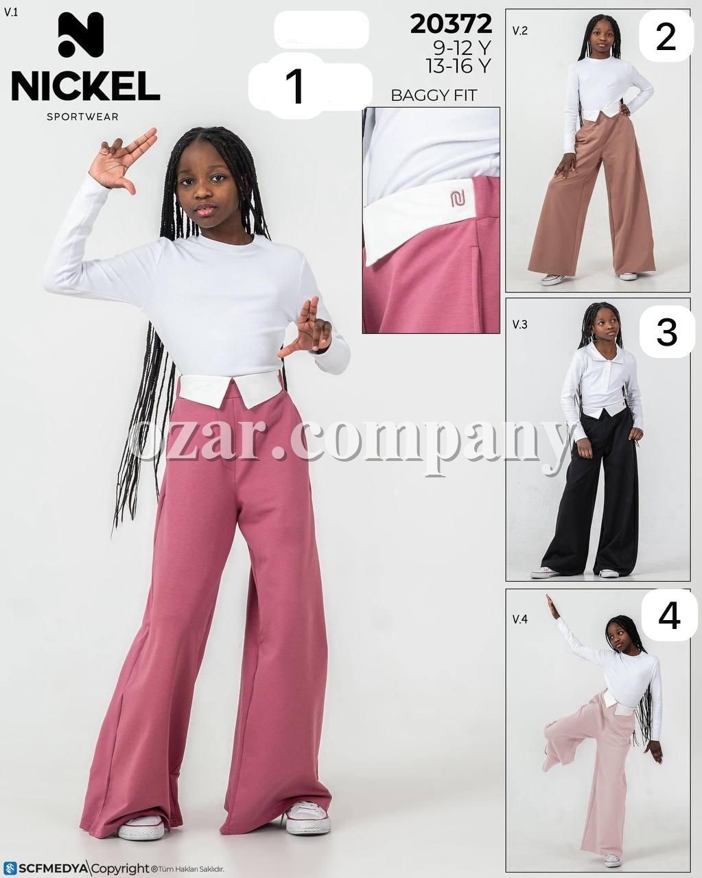 Штаны Для Девочки Nickel (9-10-11-12лет) 