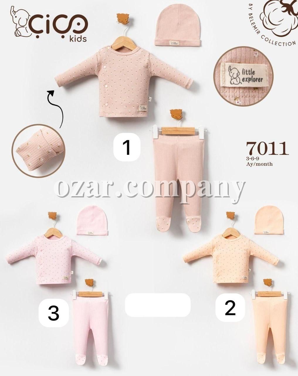 Комплект Для Девочки Cico Kids (3-6-9мес.)