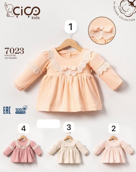 Платье Для Девочки Cico Kids (6-9-12-18мес.)