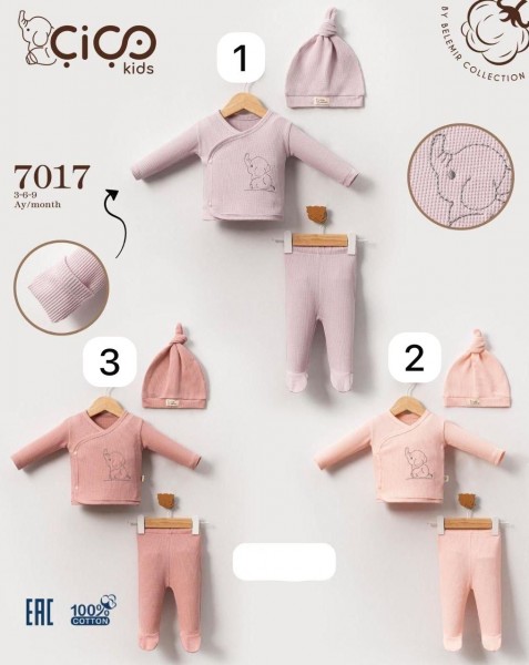 Комплект Для Девочки Cico Kids (3-6-9мес.)