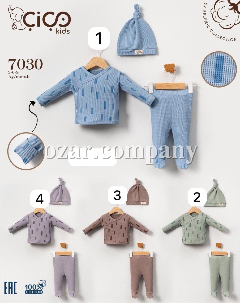 Комплект Для Мальчика Cico Kids (3-6-9мес.)