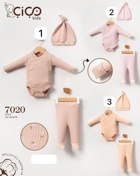 Комплект Для Девочки Cico Kids (3-6-9мес.)