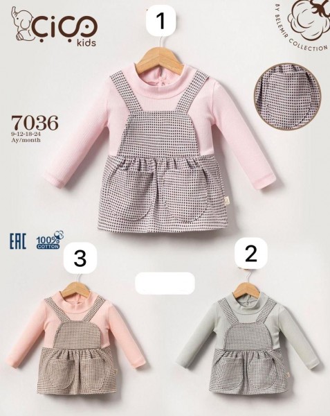 Сарафан Для Девочки Cico Kids (9-12-18-24мес.)