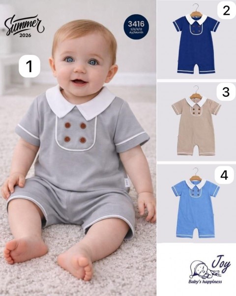 Песочник Для Мальчика Jolly Joy (3-6-9-12мес.)