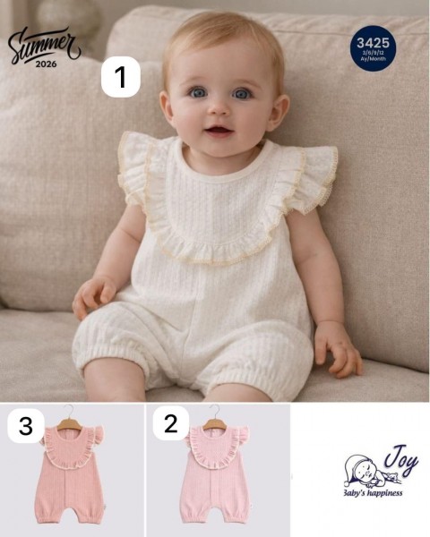 Песочник Для Девочки Jolly Joy (3-6-9-12мес.)