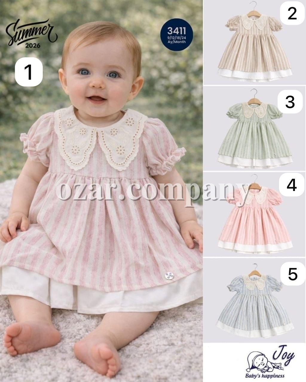 Платье Для Девочки Jolly Joy (9-12-18-24мес.)