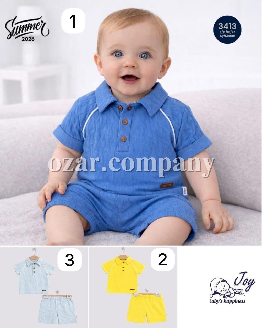 Костюм Для Мальчика Jolly Joy (9-12-18-24мес.)