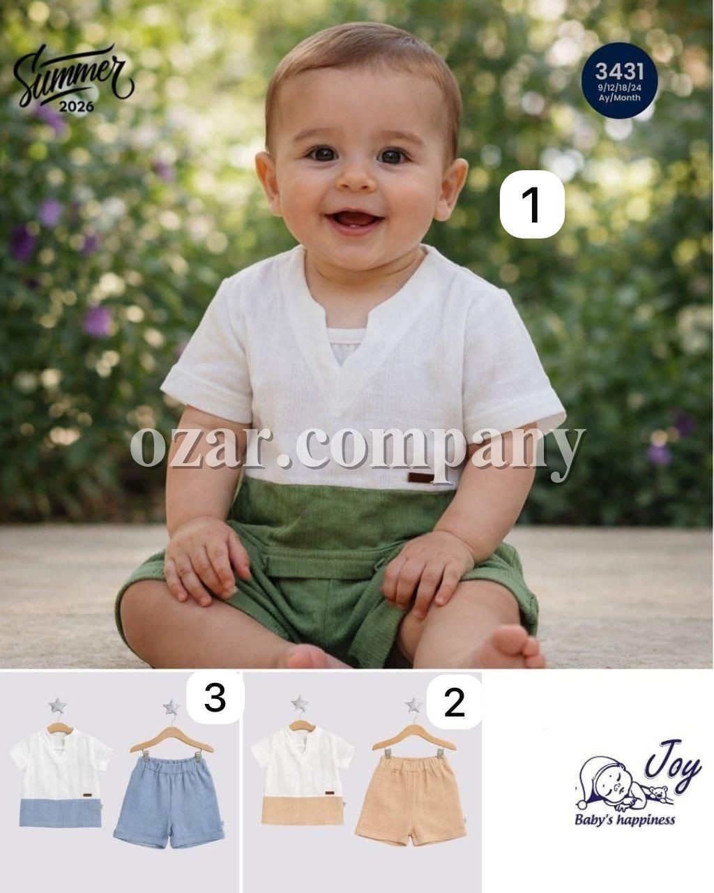 Костюм Для Мальчика Jolly Joy (9-12-18-24мес.)