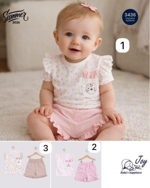 Костюм Для Девочки Jolly Joy (9-12-18-24мес.)