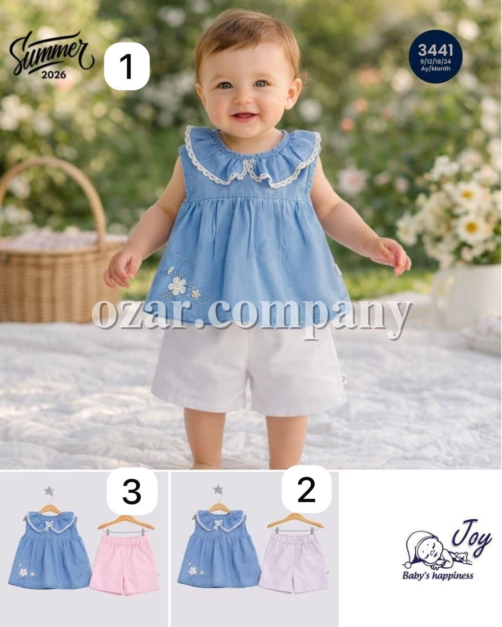 Костюм Для Девочки Jolly Joy (9-12-18-24мес.)