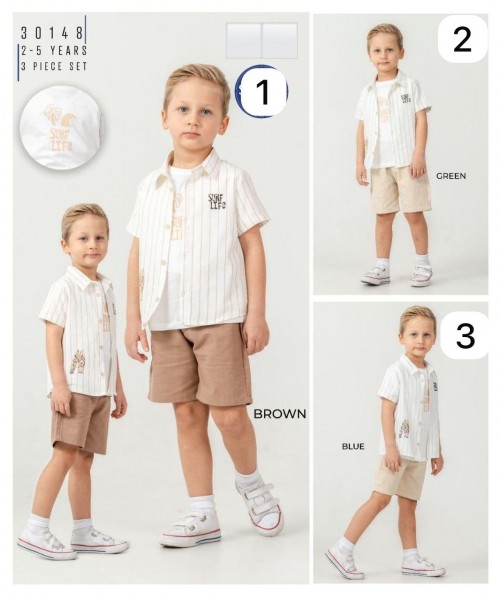 Костюм Тройка Для Мальчика Sani (2-3-4-5лет)