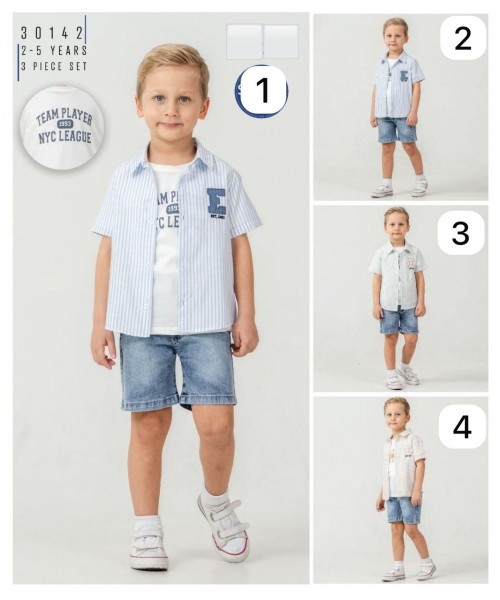 Костюм Тройка Для Мальчика Sani (2-3-4-5лет)