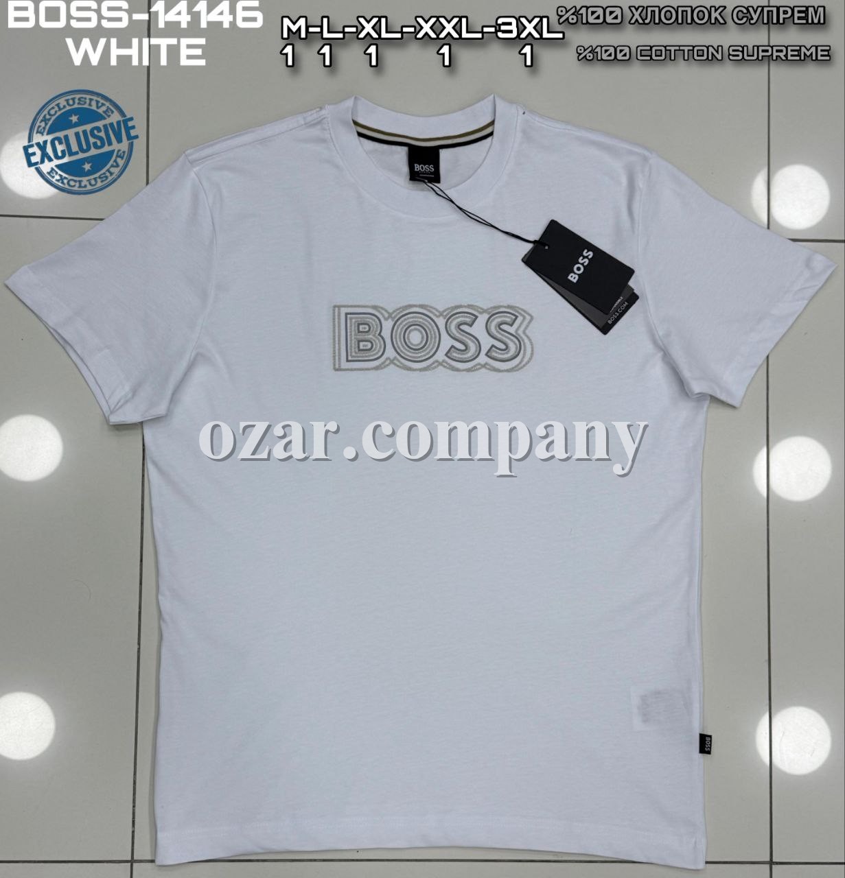 Мужская Футболка Boss