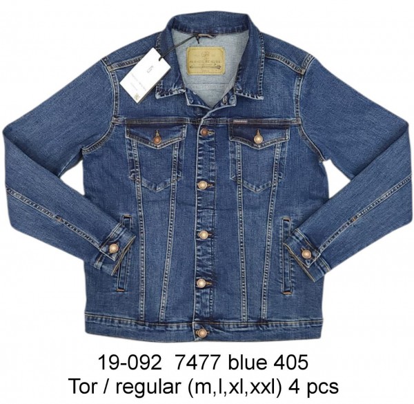 Мужской Джинсовый Пиджак Franco Benussi 