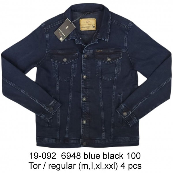 Мужской Джинсовый Пиджак Franco Benussi 